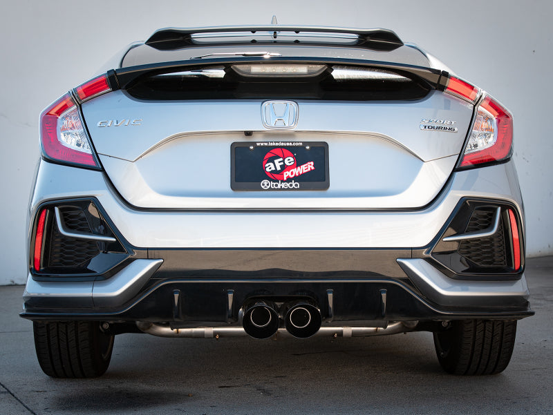 
                      
                        aFe Takeda 3in 304 SS Cat-Back Exhaust System w/Black Tips 17-20 Honda Civic Sport L4-1.5L (t)
                      
                    