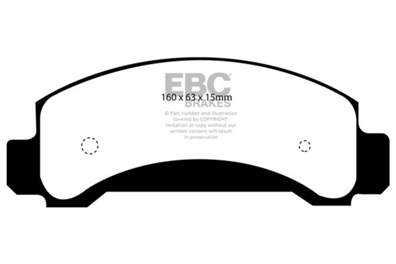 
                      
                        EBC 94-97 Ford Aerostar 3.0 Greenstuff Front Brake Pads
                      
                    