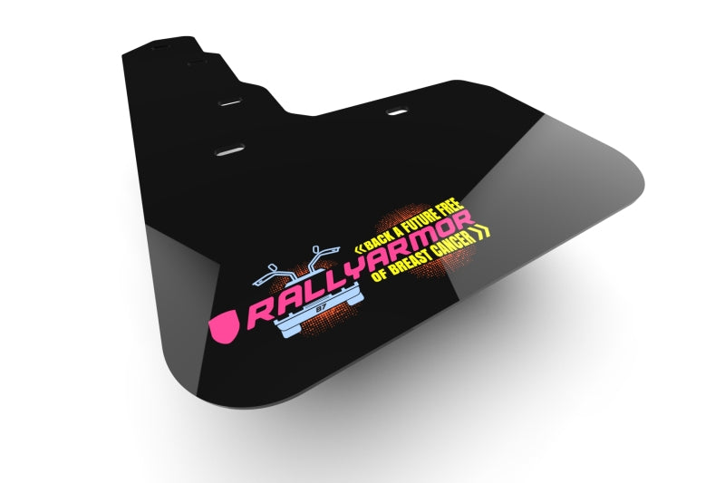 Rally Armor 22–25 VW MK8 Golf GTI & R, schwarzer Schmutzfänger, BCE-Logo