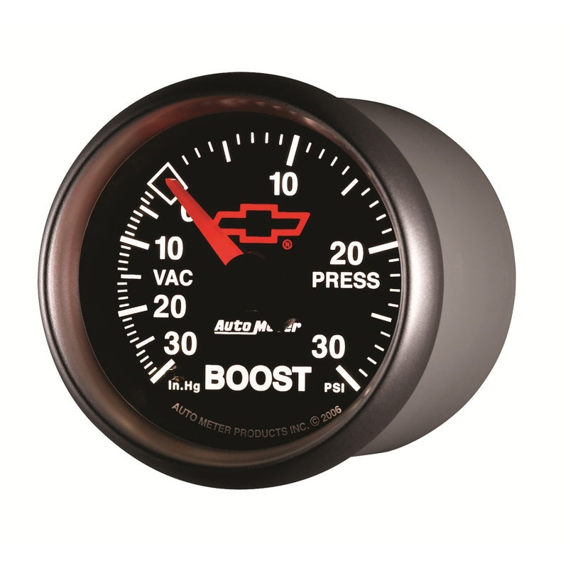 
                      
                        Autometer Sport-Comp II GM 52mm 30 PSI Mechanical Boost Vacumm Gauge
                      
                    