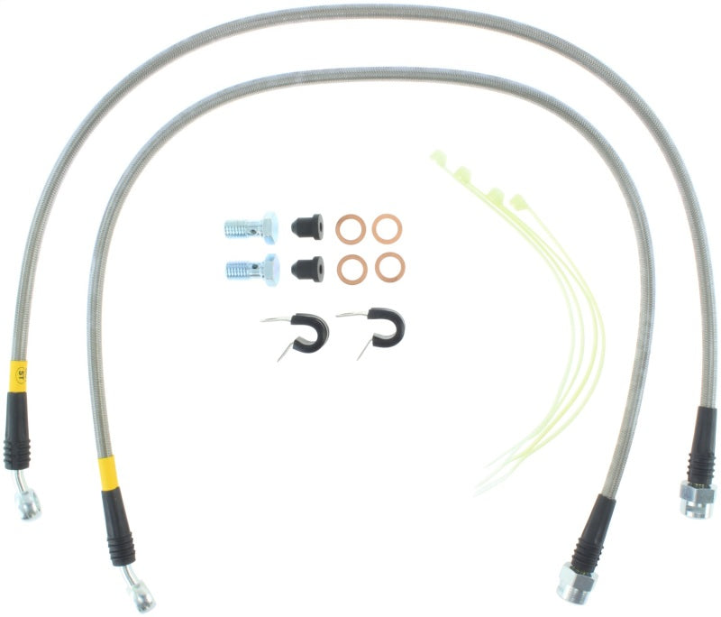 
                      
                        StopTech 02-05 Avalanche / 99-05 Silverado 1500 2WD/4WD Stainless Steel Front Brake Lines
                      
                    