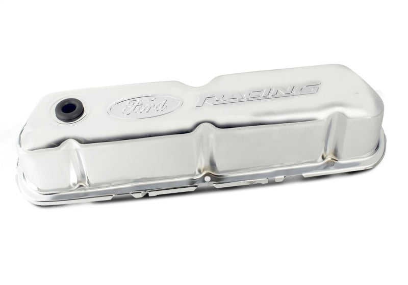 
                      
                        Ford Racing Embosses Logo Stamped Steel Valve Cover Chrome
                      
                    