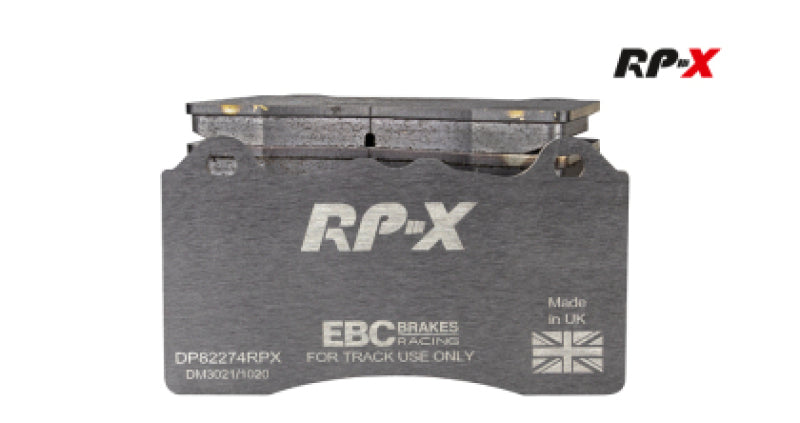 EBC Racing 16-19 Cadillac ATS-V 3.6TT RP-X Race Front Brake Pads