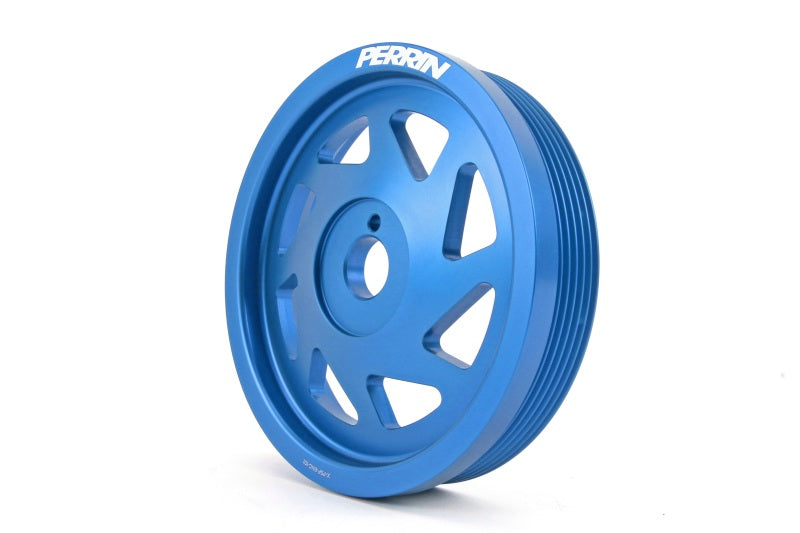 PERRIN 15-18 Subaru WRX / 13-20 BRZ / 14-18 Forester XT FA/FBCurl Pulley - Blau