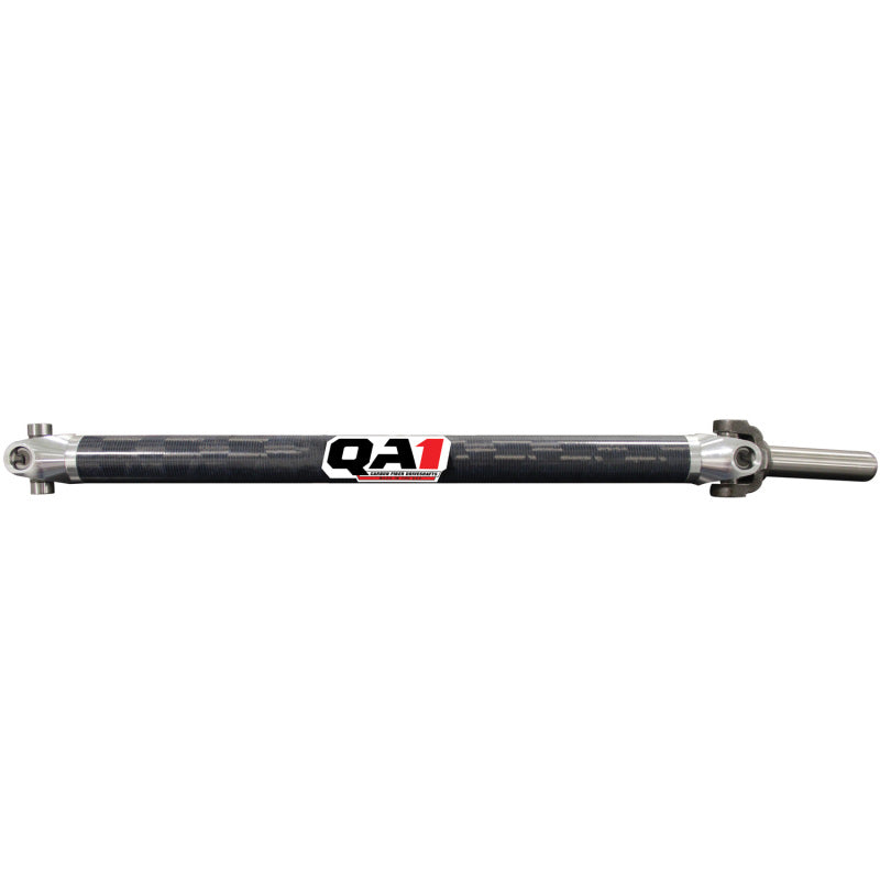 QA1 2.25in Super Late Model Carbon Fiber Driveshaft w/Slip Yoke (TractionTwist) - 38in Length