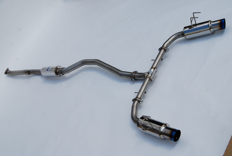 Invidia 2022+ Honda Civic Si (1.5T) 70mm N1 Cat Back Exhaust - Burnt TI Tips