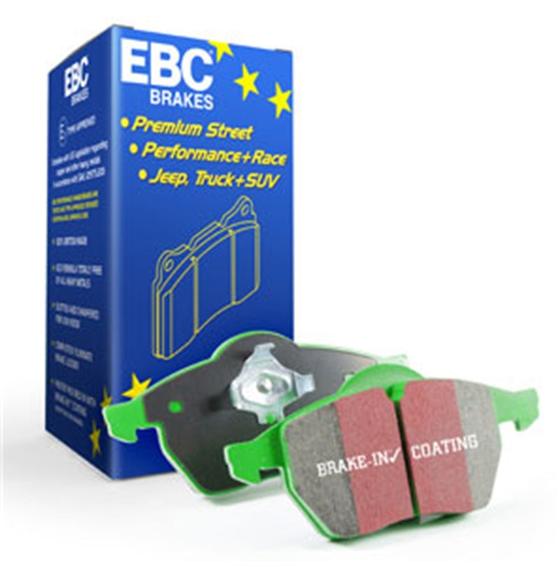 Klocki hamulcowe tylne EBC 13+ Ford Fiesta 1.6 Turbo ST Greenstuff
