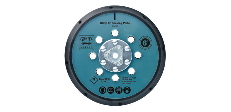 Griots Garage BOSS 6-Zoll-Trägerplatte