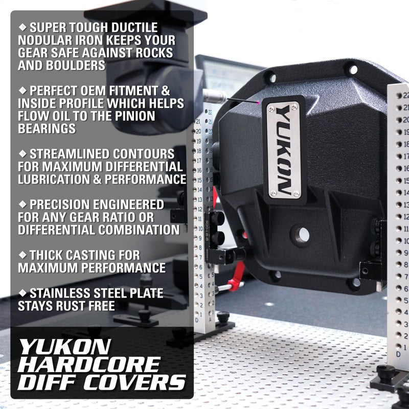 
                      
                        Yukon Gear Hardcore Diff Cover for 8.5inch GM Rear w/ 5/16inch Cover Bolts
                      
                    