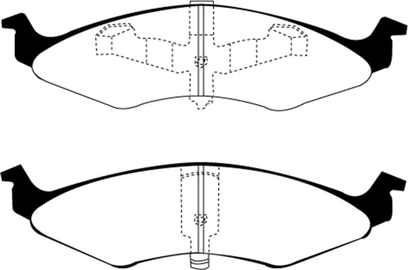 
                      
                        EBC 94-96 Dodge Neon 2.0 (4 Stud Wheels) Yellowstuff Front Brake Pads
                      
                    