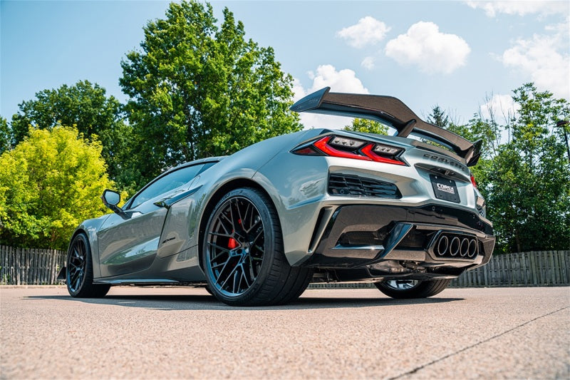 
                      
                        Corsa 23–25 Chevrolet Corvette C8 Z06 3 Zoll Cat-Back-Auspuffschalldämpfersystem mit Ventil (wiederverwendet Originalspitzen)
                      
                    