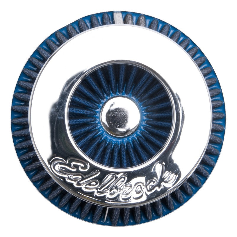 
                      
                        Edelbrock Air Filter Pro-Flo Series Conical 3 7In Tall Blue/Chrome
                      
                    