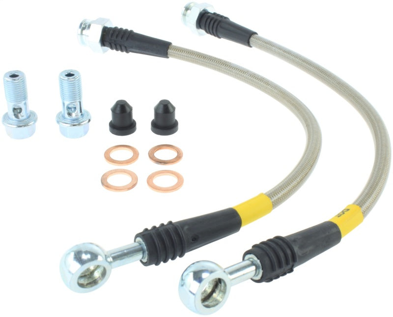 StopTech 02-06 Avalanche 1500 / 00-06 Yukon Denali 2WD Edelstahl-Bremsleitungen hinten