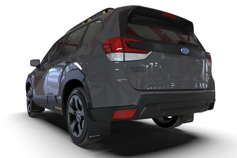 
                      
                        Rally Armor 22-24 Subaru Forester (Incl. Wilderness) Black UR Mud Flap w/White Logo
                      
                    