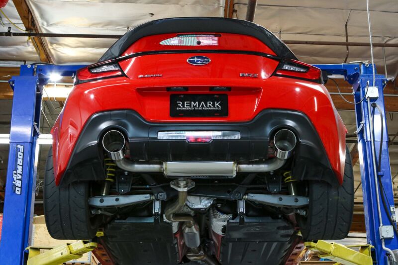 Remark 22+ Subaru BRZ/Toyota GR86 Axle-Back Exhaust - Stainless Single Wall Tips