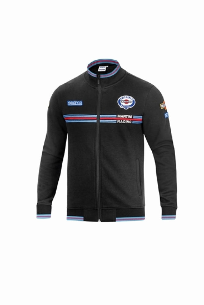 Sparco Full Zip Martini-Racing Medium Black