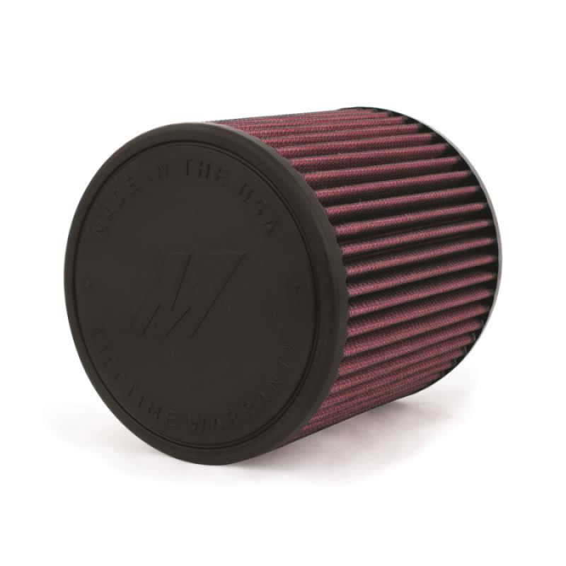 Mishimoto Performance-Luftfilter – 3,5 Zoll Einlass / 6 Zoll Länge