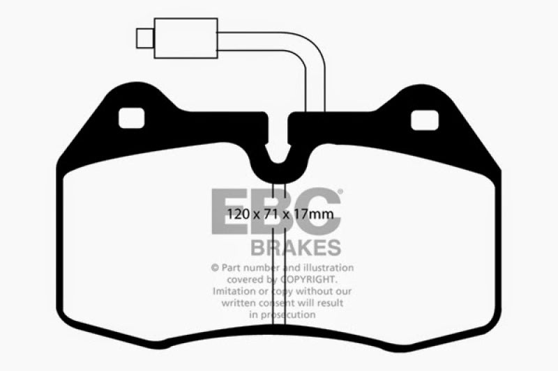 
                      
                        EBC 94-03 Ferrari 456 5.5 Yellowstuff Front Brake Pads
                      
                    