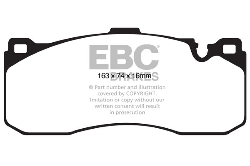 
                      
                        EBC 08-10 BMW 135 3.0 Twin Turbo Redstuff Front Brake Pads
                      
                    