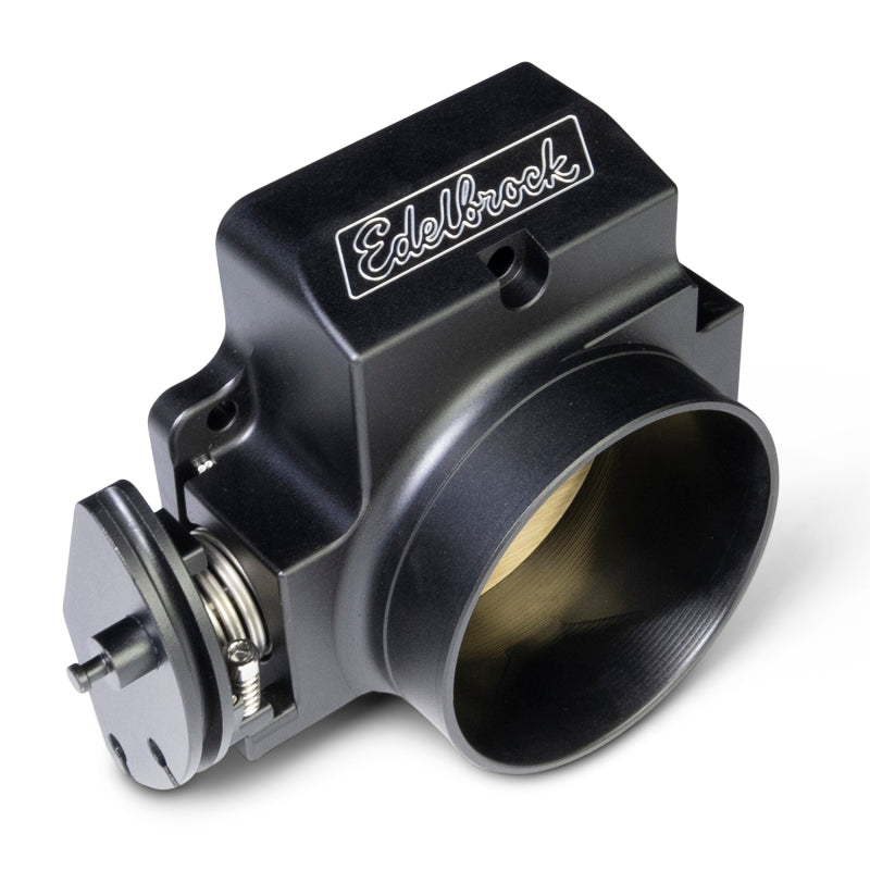 
                      
                        Edelbrock EFI Throttle Body Pro-Flo XT 90mm Black Mat Anodized Finish
                      
                    