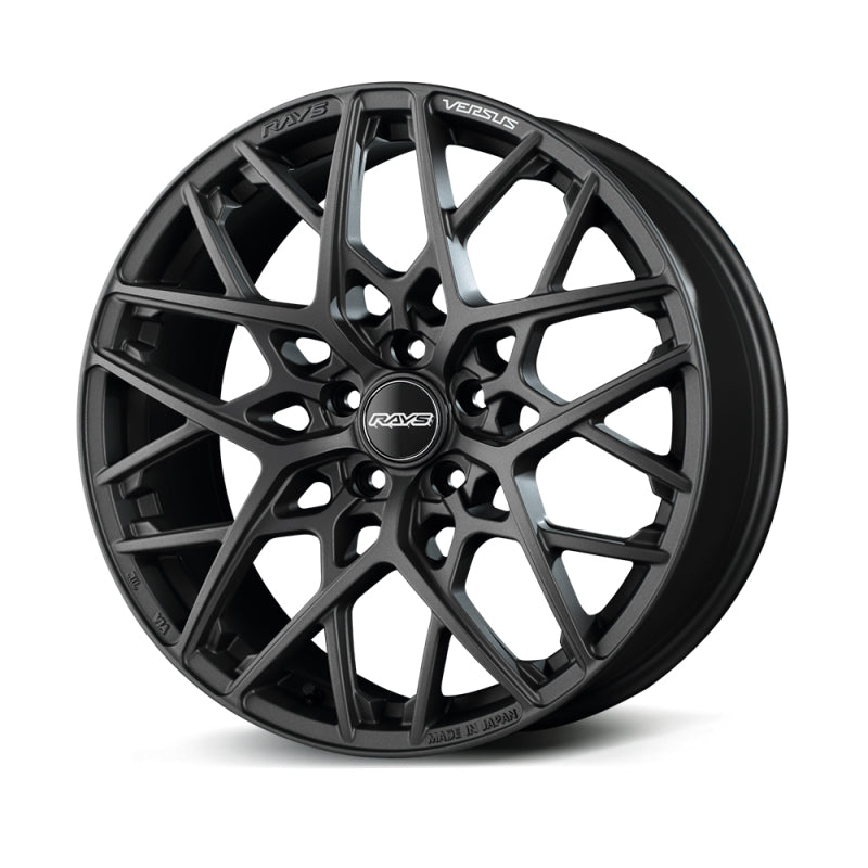 Versus VV25M 20X8.5 / +45 / 5x114.3 - Matte Super Dark Gunmetal