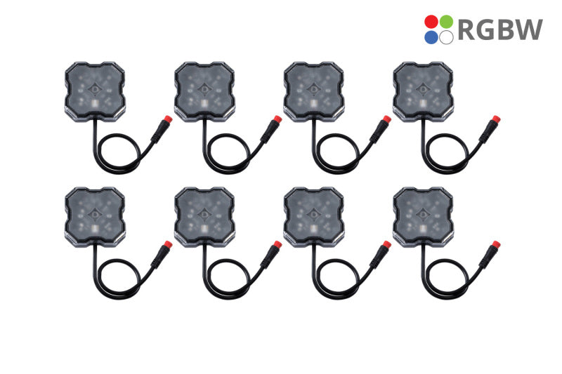 Diode Dynamics Stage Series RGBW LED-Rock-Licht (8er-Pack)