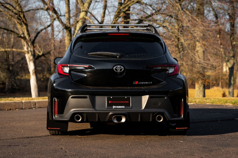 
                      
                        Rally Armor 23-25 Toyota GR Corolla Black UR Mud Flap w/Dark Grey Logo
                      
                    