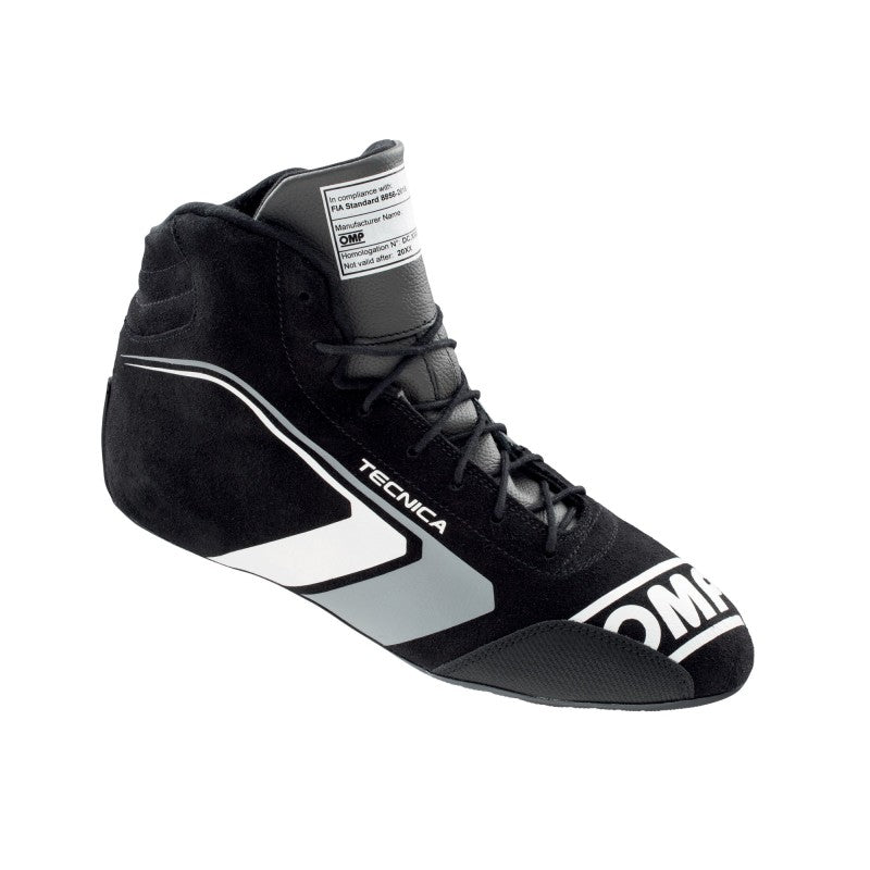 OMP Tecnica Shoes Black/Anthracite - Size 45 (Fia 8856-2018)