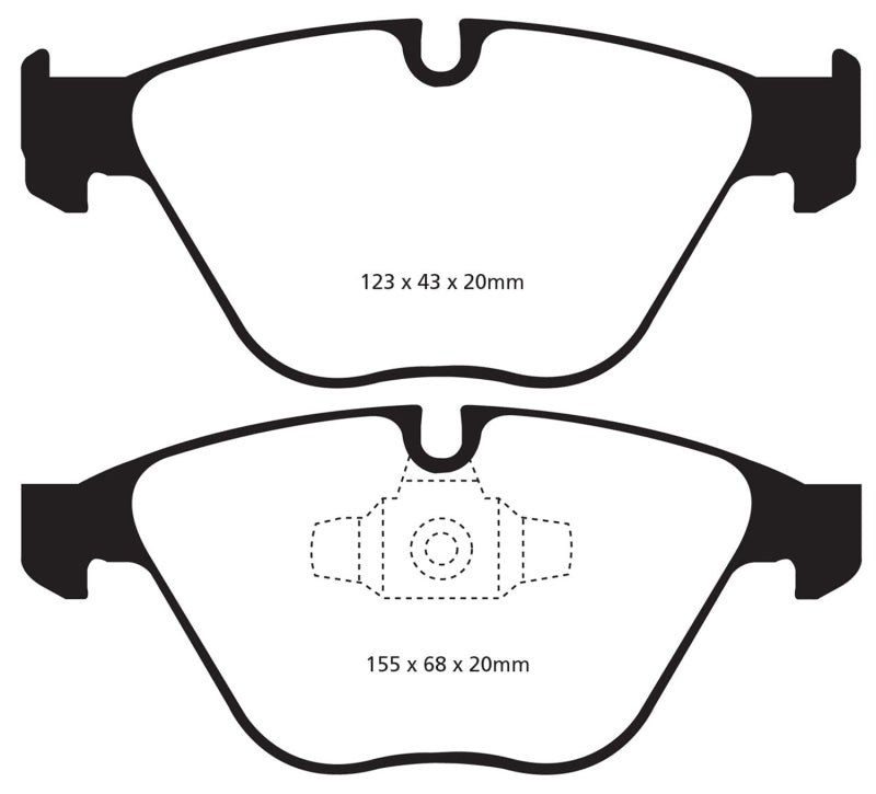 
                      
                        EBC 13+ BMW X1 2.0 Turbo (28i) Redstuff Front Brake Pads
                      
                    