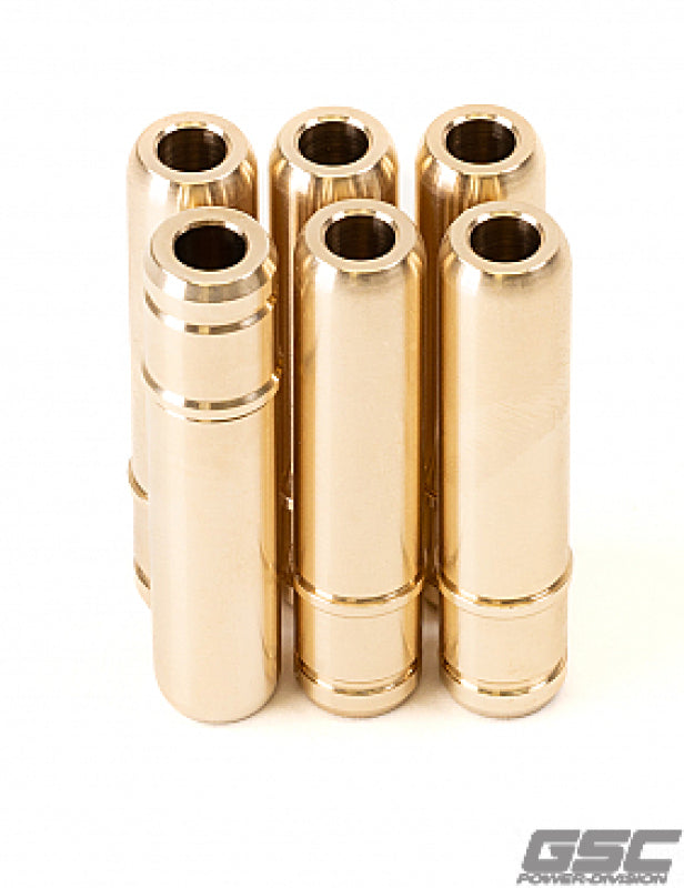 GSC PD Toyota G16E Einlassventilführung aus Manganbronze im Stopper-Stil – 6er-Set