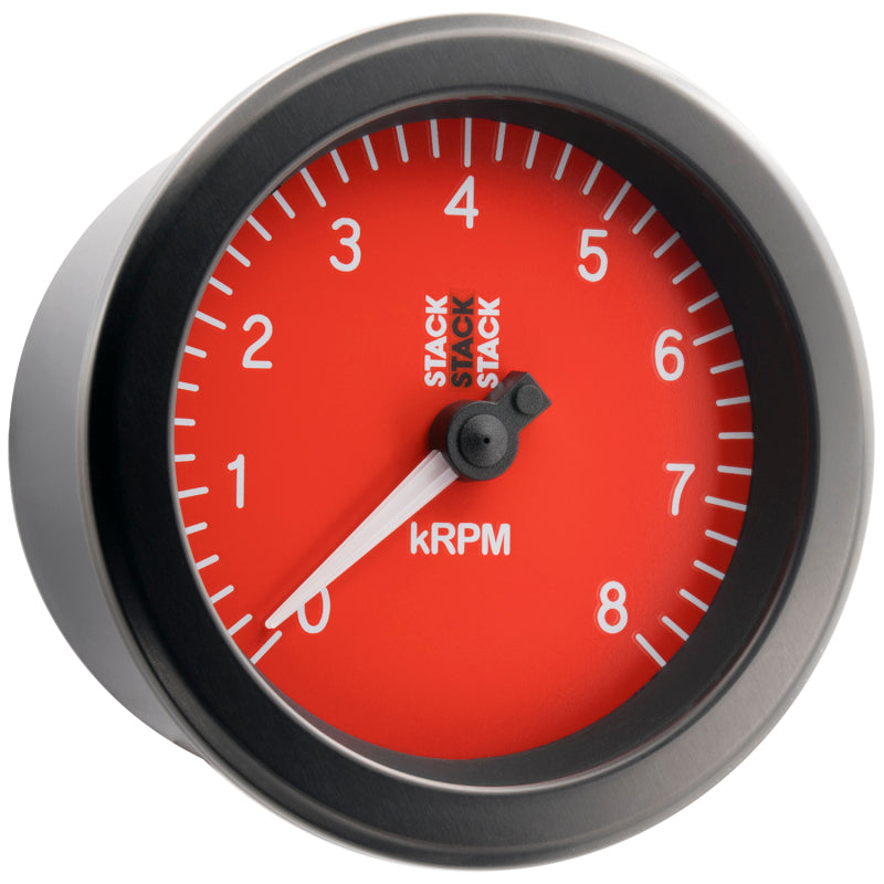 
                      
                        Autometer Stack Sport 88mm 0-8K RPM Tachometer - Red
                      
                    