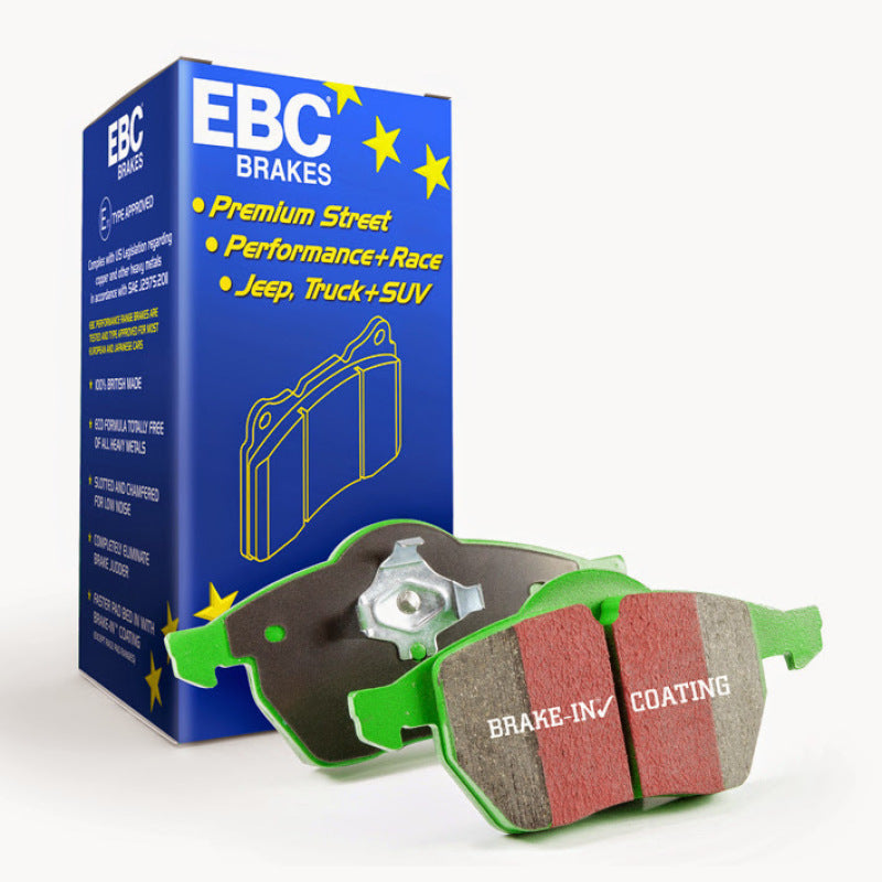 
                      
                        EBC 2019+ BMW Z4 G29 2.0T Greenstuff Rear Brake Pads
                      
                    