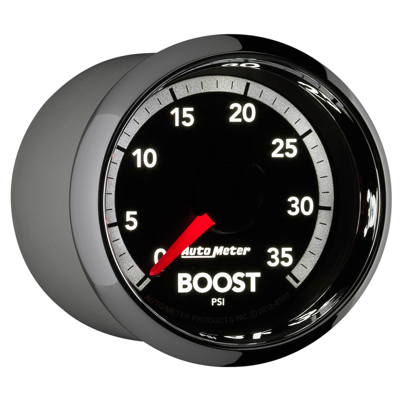 
                      
                        Autometer Gen4 Dodge Factory Match 52.4mm Mechanical 0-35 PSI Boost Gauge
                      
                    