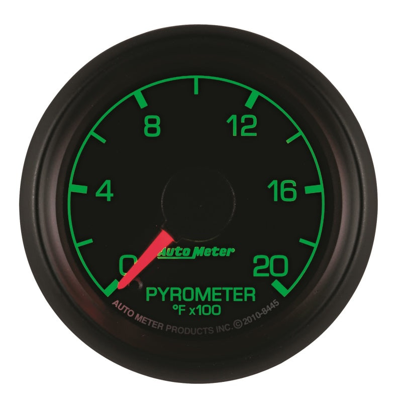 
                      
                        Autometer Factory Match Ford 52.4mm Full Sweep Electronic 0-2000 Deg F EGT/Pyrometer Gauge
                      
                    