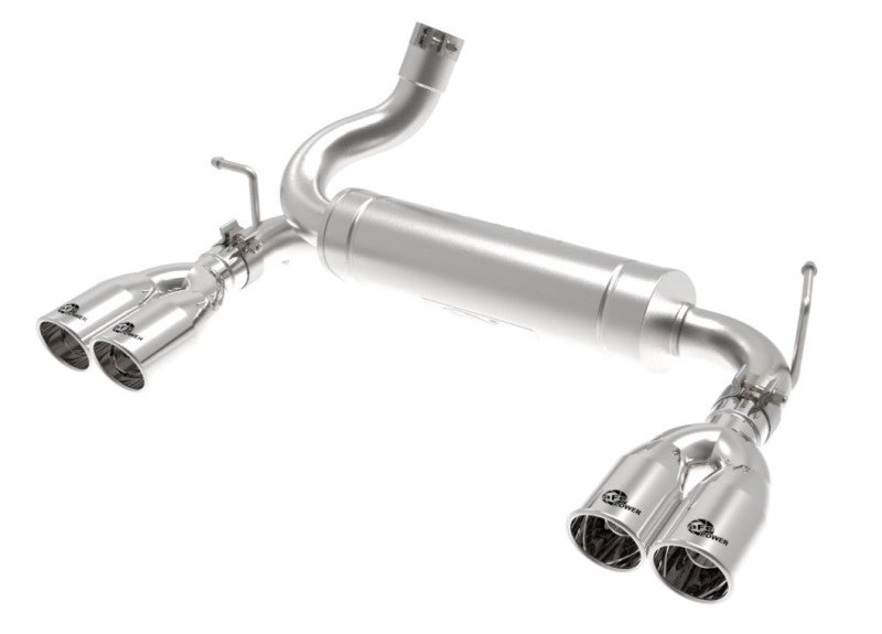 
                      
                        aFe Vulcan Series 2.5in 304 SS Axle-Back Exhaust Polished 07-18 Jeep Wrangler (JK) V6-3.6/3.8L
                      
                    