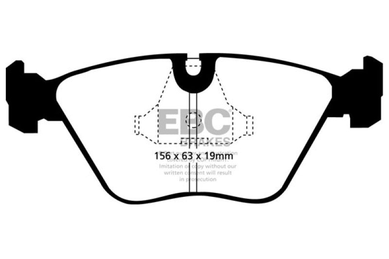 EBC 92-95 BMW M3 3.0 (E36) Ultimax2 Bremsbeläge vorne