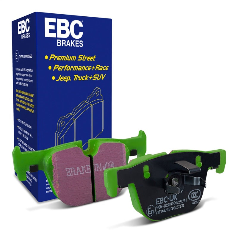 
                      
                        EBC 12+ BMW ActiveHybrid 3 3.0 Turbo Greenstuff Rear Brake Pads
                      
                    