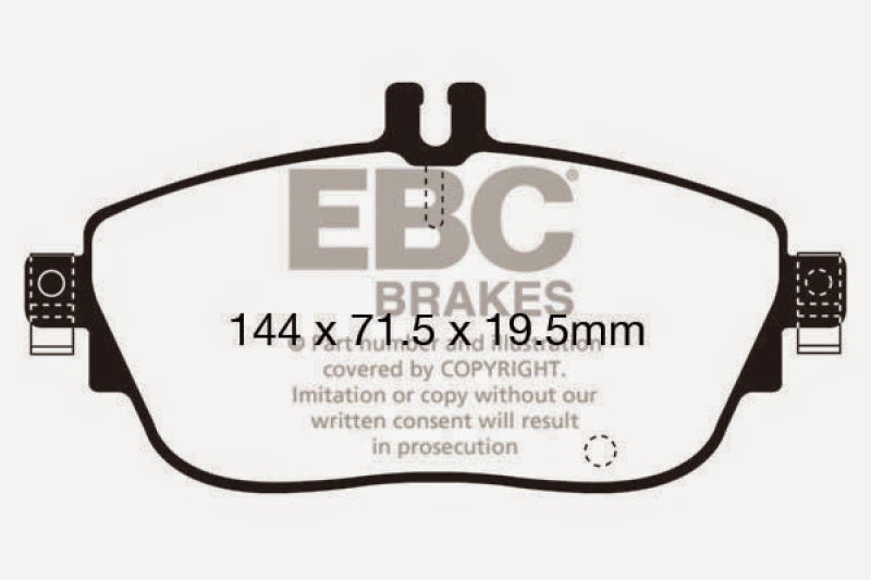 
                      
                        EBC 13+ Mercedes-Benz CLA250 2.0 Turbo Greenstuff Front Brake Pads
                      
                    