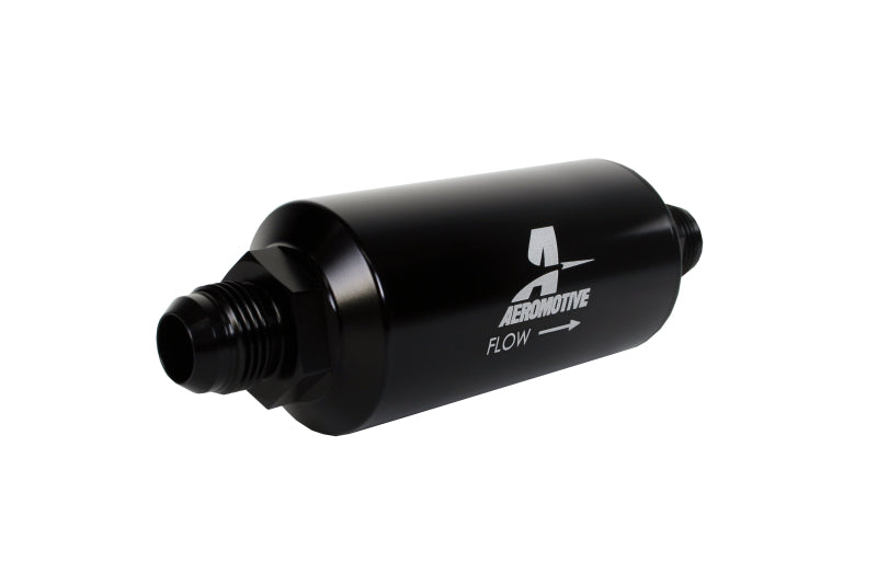 
                      
                        Aeromotive In-Line Filter - (AN-10) 100 Micron Stainless Steel Element Black Anodize Finish
                      
                    