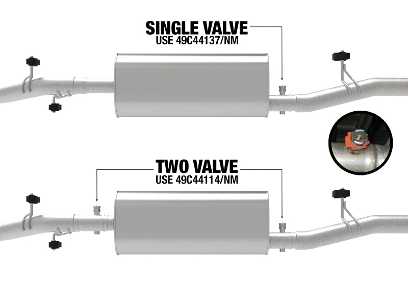 
                      
                        aFe 20-21 GM Trucks (V8-6.2L) 409 Stainless Steel Muffler Upgrade Pipe
                      
                    