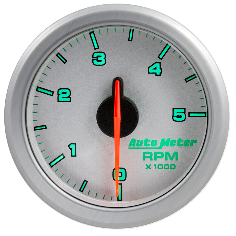 
                      
                        Autometer Airdrive 2-1/6in Tachometer Gauge 0-5K RPM - Silver
                      
                    