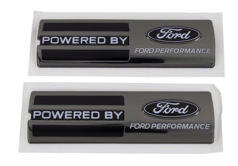 
                      
                        Ford Racing Powered by Ford Performance Fender Badge - Black
                      
                    