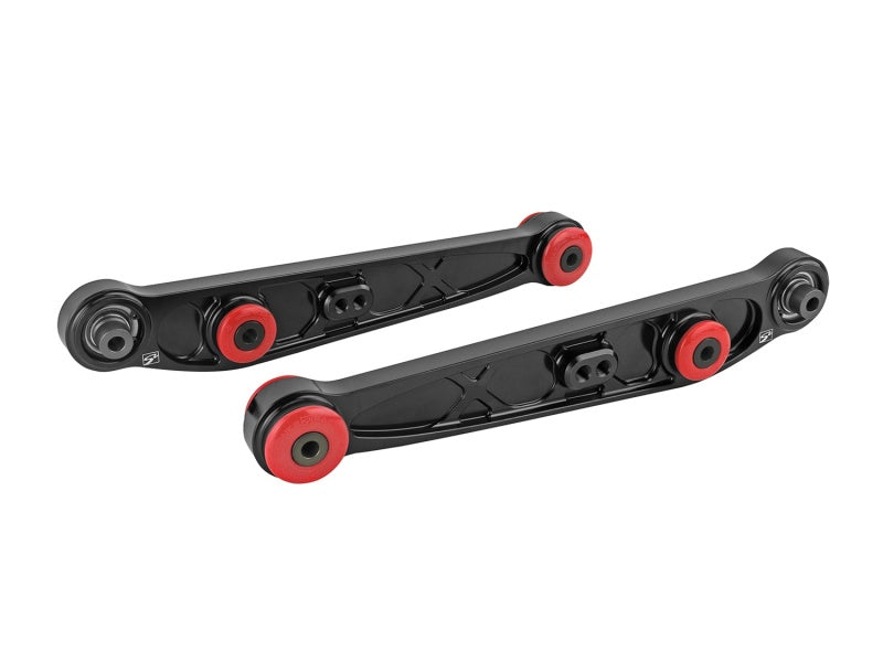 
                      
                        Skunk2 Honda/Acura EG/DC Alpha Series Rear Lower Control Arm Set - Black
                      
                    