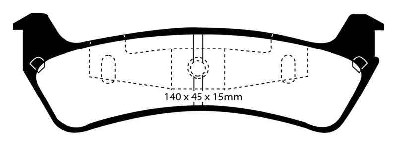 
                      
                        EBC 95-01 Ford Explorer 4.0 2WD Yellowstuff Rear Brake Pads
                      
                    