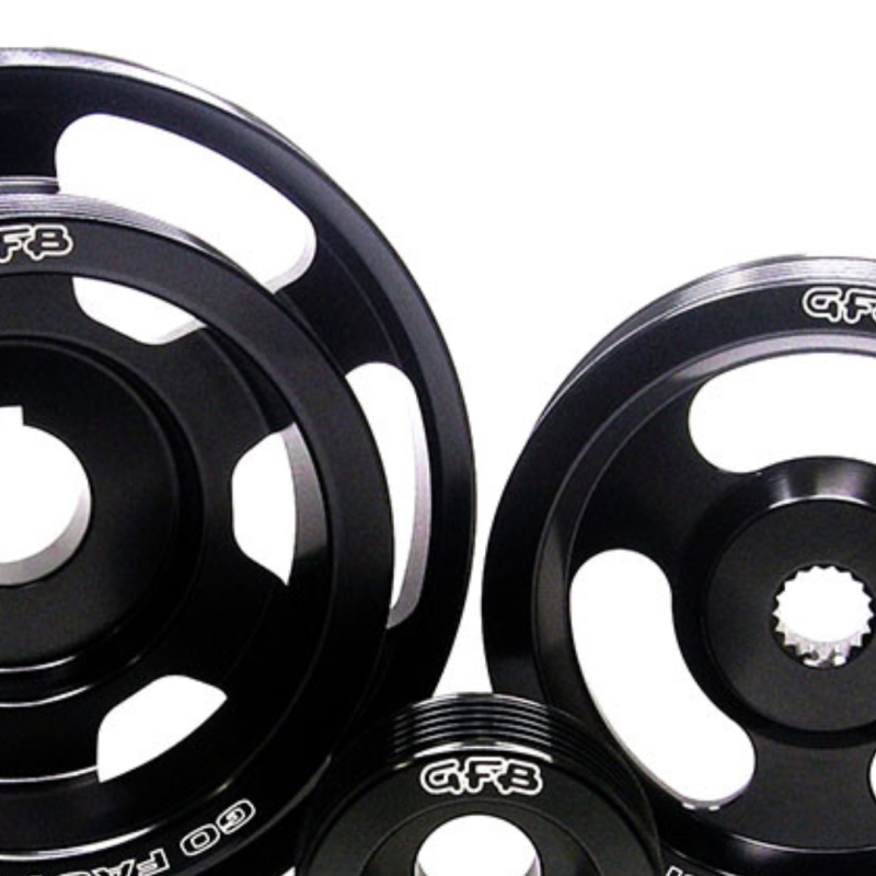
                      
                        GFB 08+ WRX/STi / 09+ Forester / 03-09 LGT 3-teiliges Riemenscheiben-Kit mit/ohne Untersetzung
                      
                    