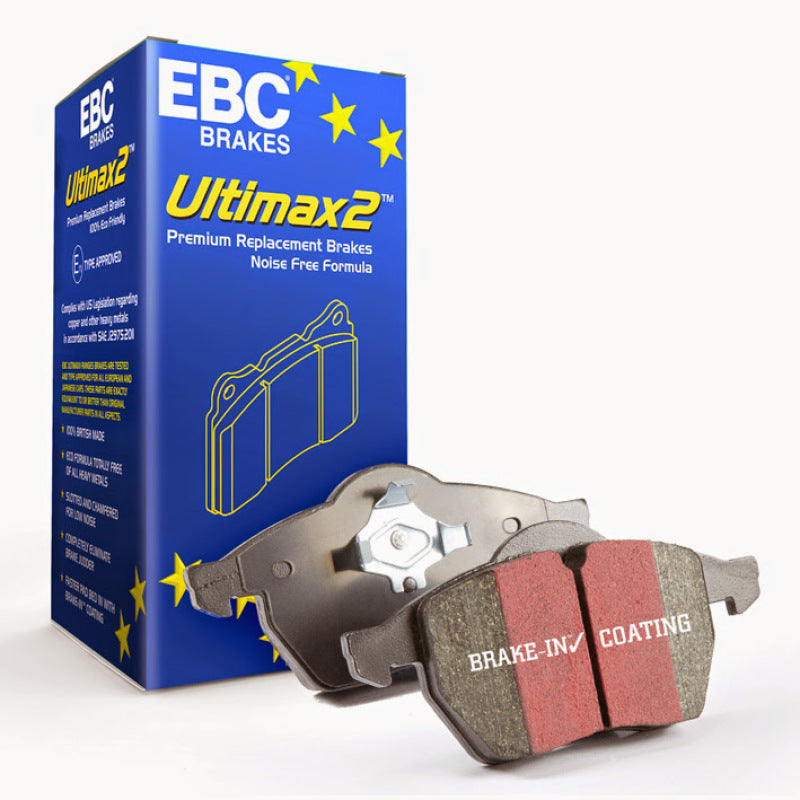 
                      
                        EBC 92-95 BMW M3 3.0 (E36) Ultimax2 Bremsbeläge vorne
                      
                    