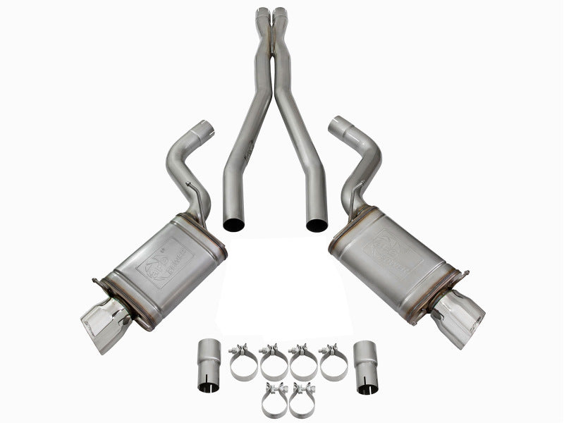 
                      
                        aFe Mach Force-Xp 3in CB Stainless Steel Dual Exhaust System w/Polished Tips 09-15 Cadillac CTS-V
                      
                    