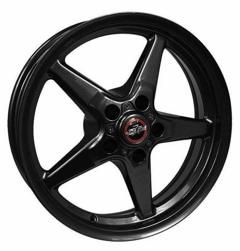 Race Star 92 Drag Star Bracket Racer 18x5 5x120BC 2.00BS Gloss Black Wheel