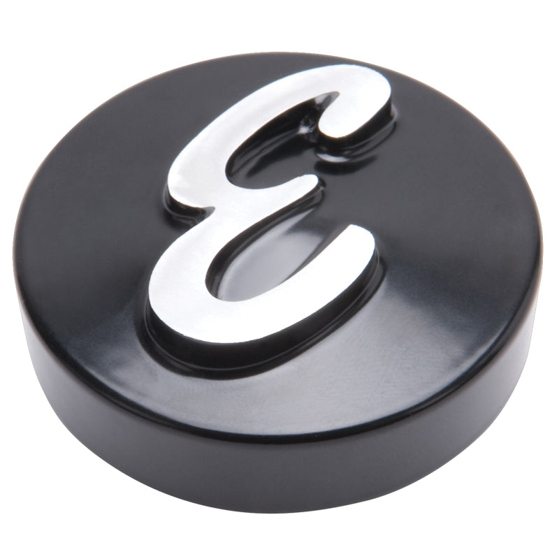 Edelbrock Edelbrock Inein Air Cleaner Nut 2-1/8In Diameter Black w/ Raw Alum Inein