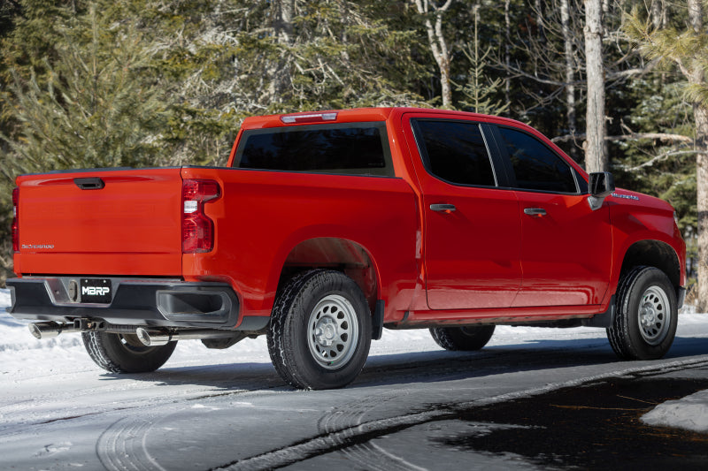 
                      
                        MBRP 2019+ Chevrolet Silverado 1500 / 2019+ GMC Sierra 1500 T304 SS 3in Armor Pro Cat-Back Exhaust
                      
                    